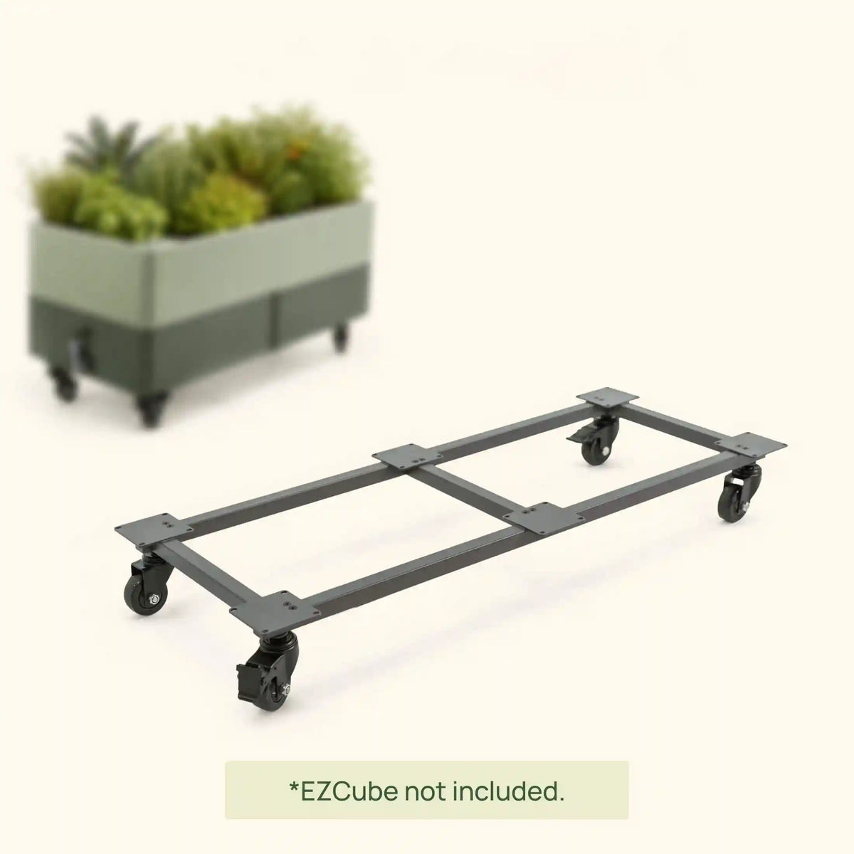EZCube Standard Rolling Planter Cart