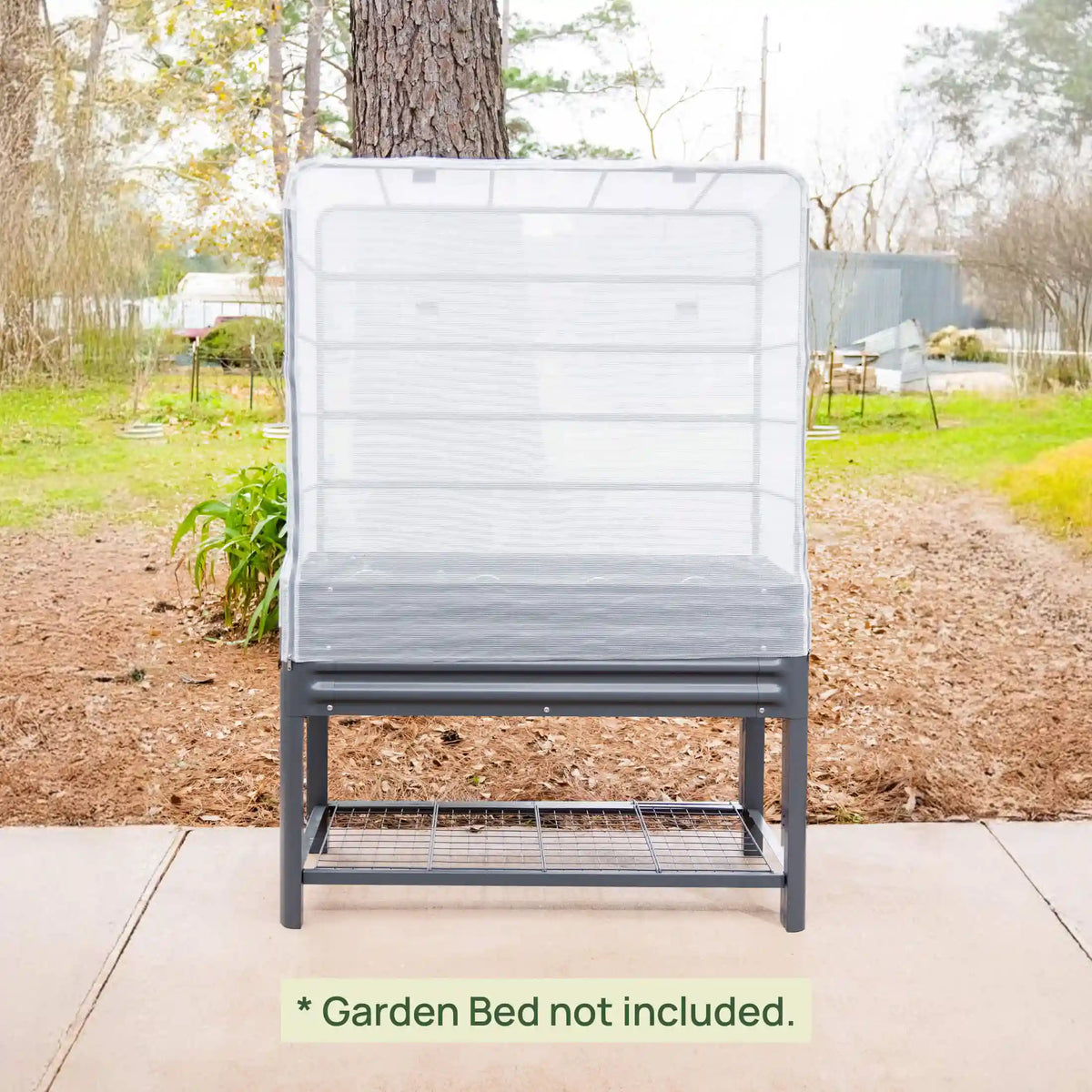 Mesh Cover System for Elevated Bed