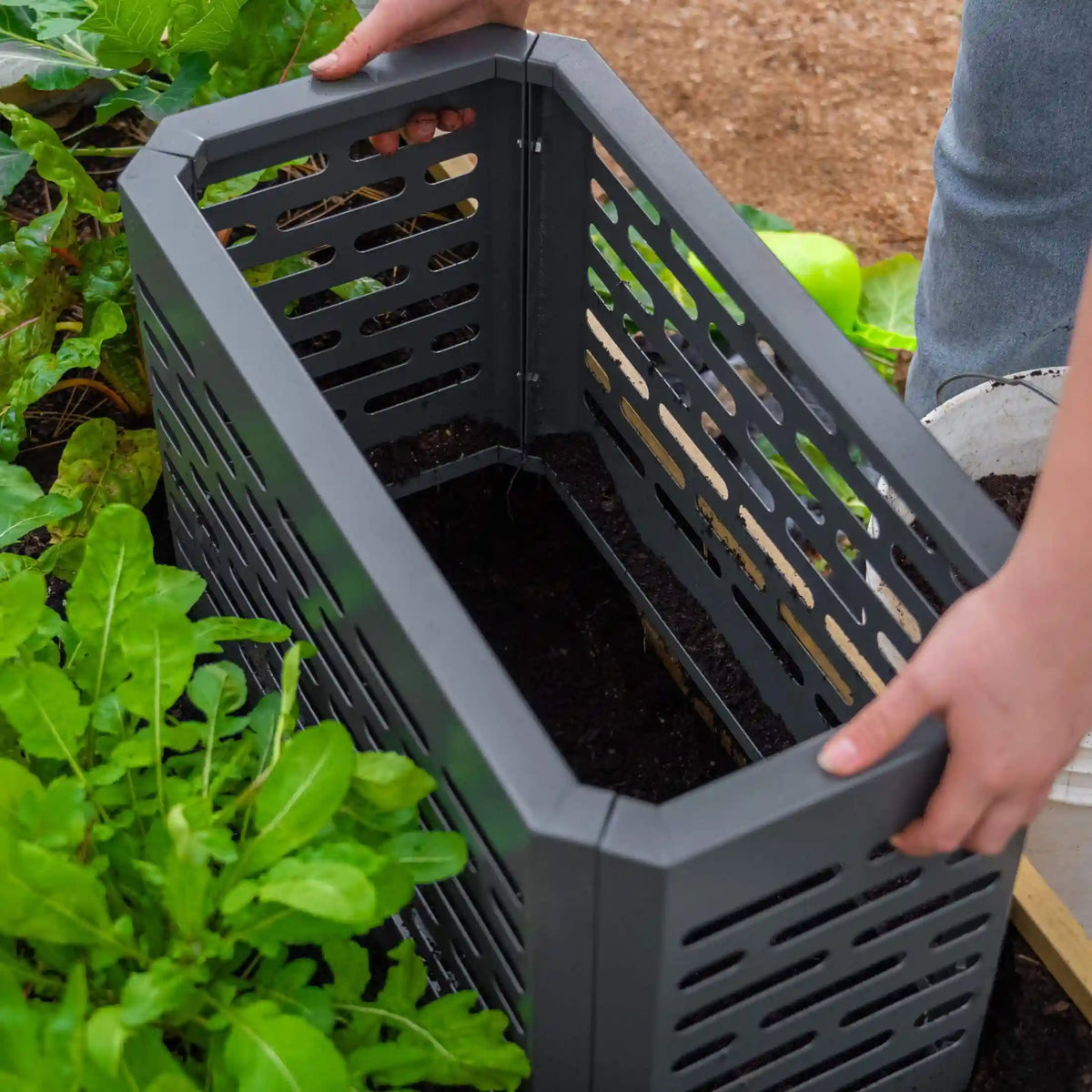 In-Bed Composter