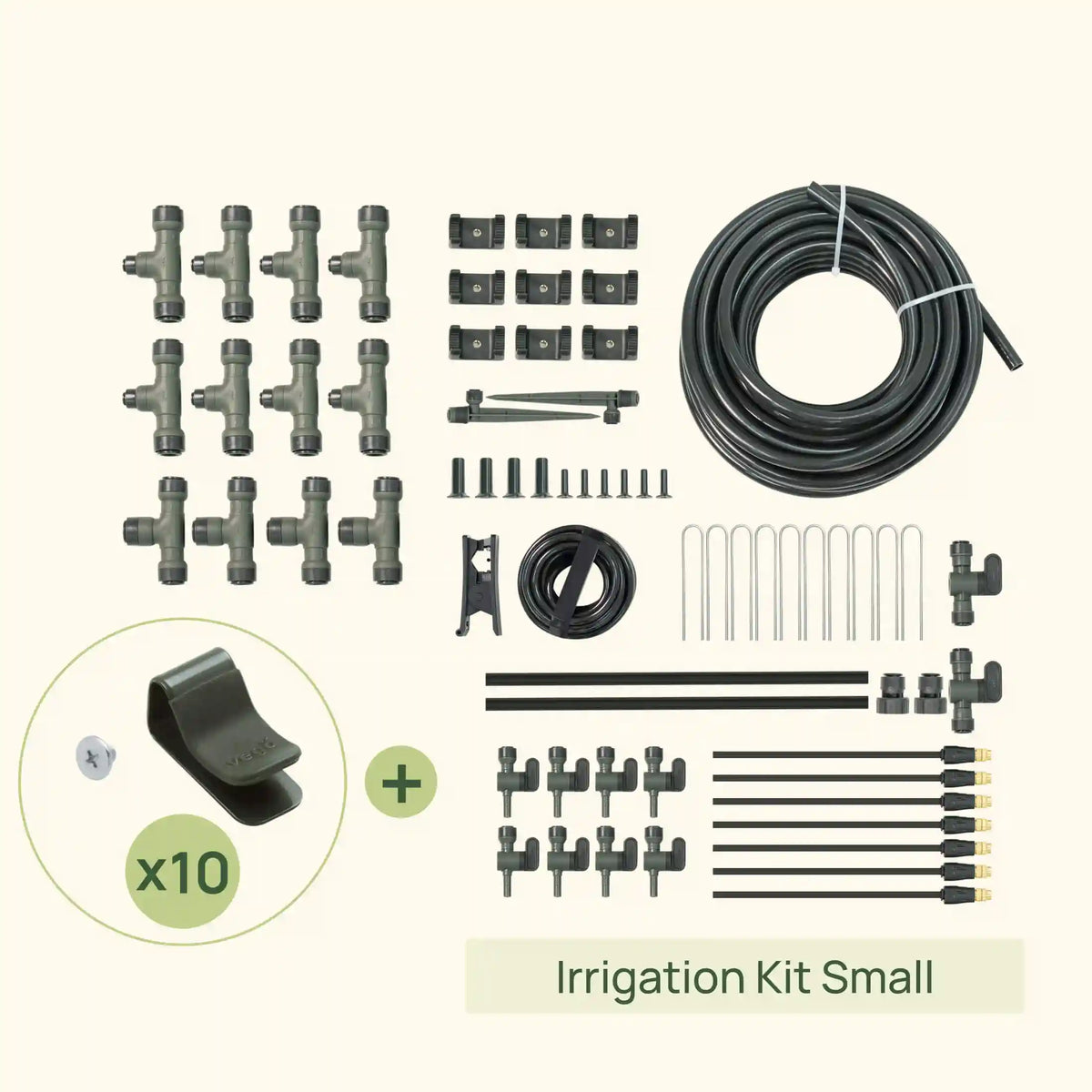 Snap on Irrigation Kit Bundle - Irrigation Kit Small + Clamp Set × 1