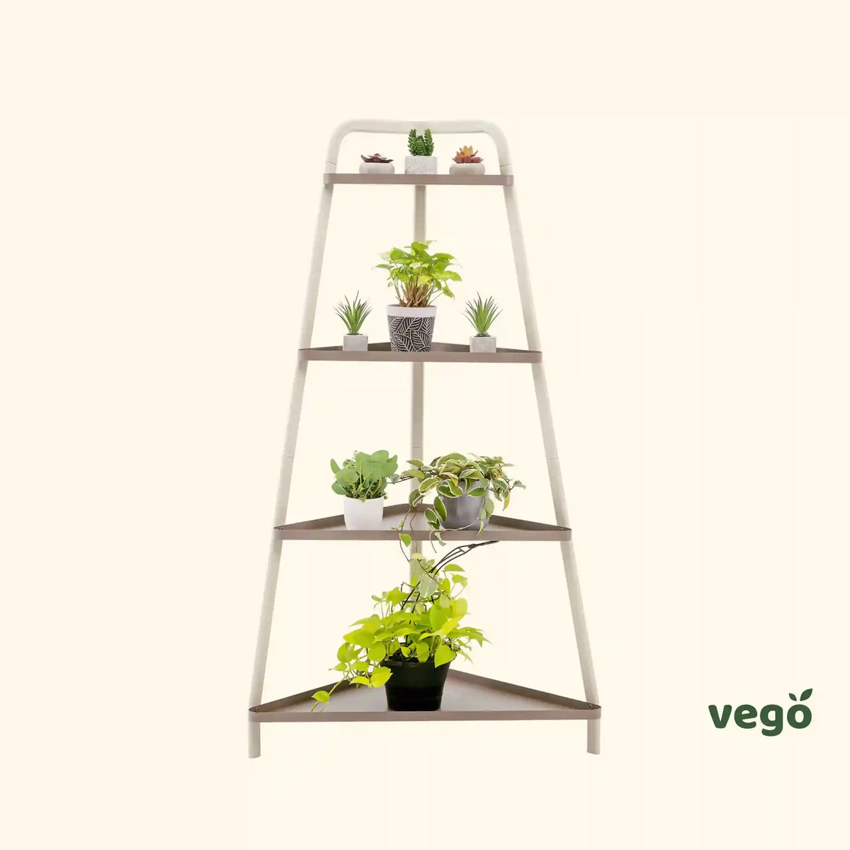 4-Tier Corner Plant Stand