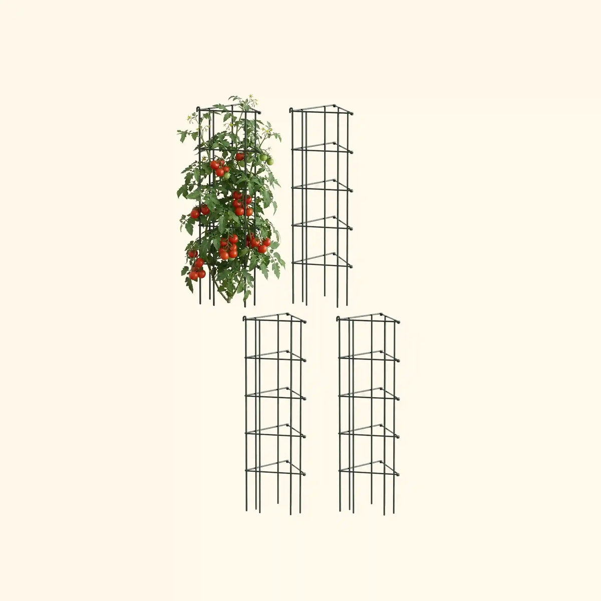 FlexGrow™ 3-Panel Tomato Cage - 11.5"