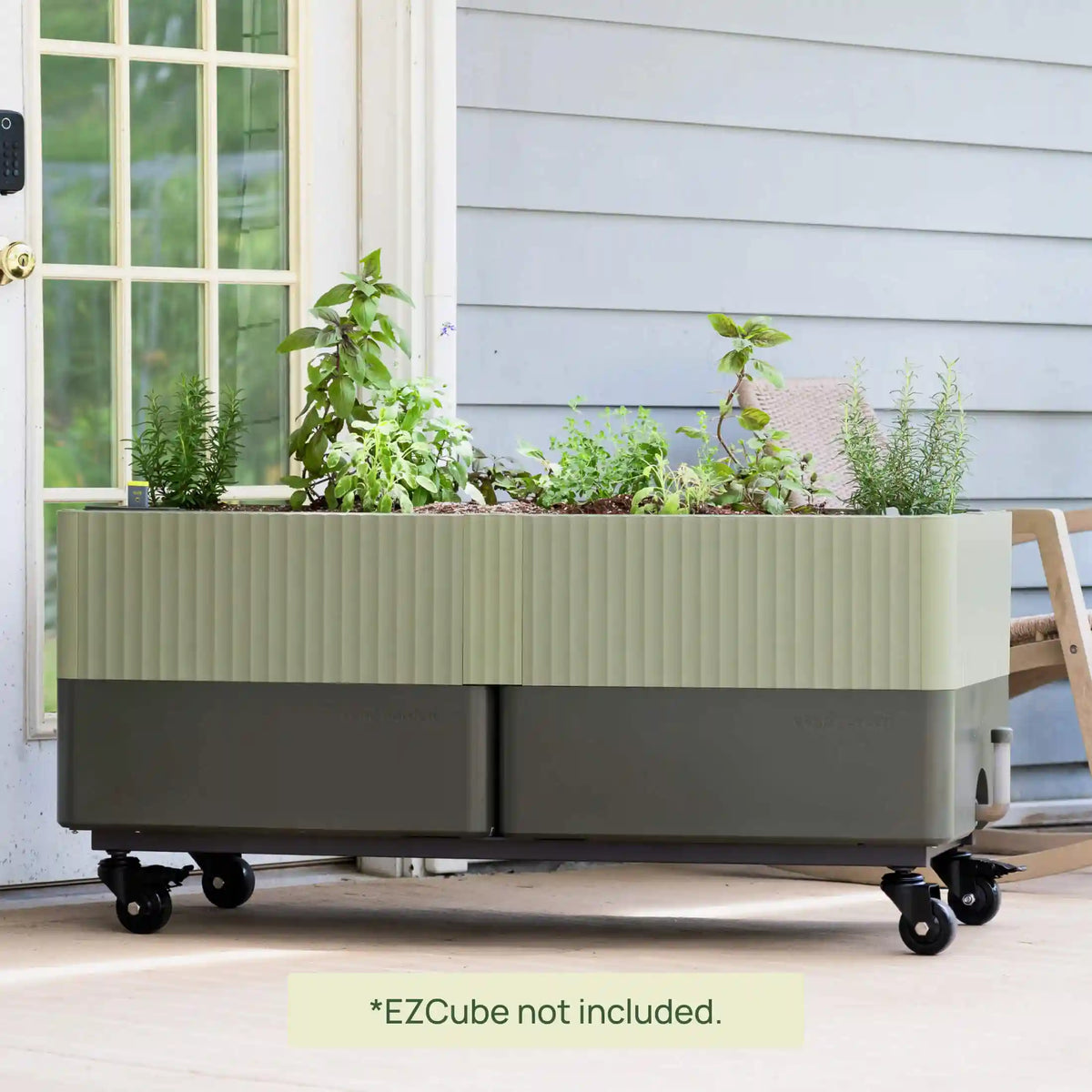 EZCube Standard Rolling Planter Cart
