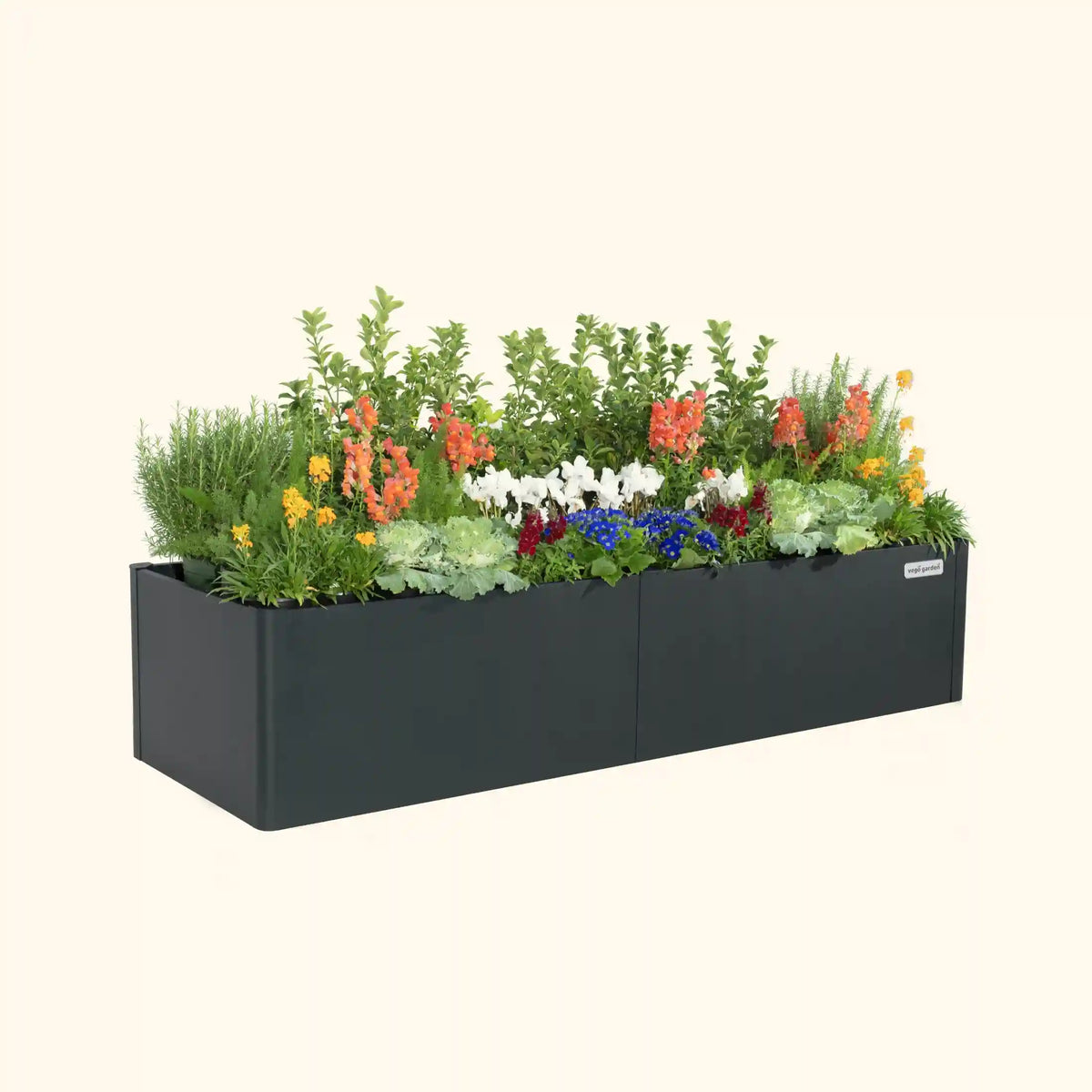 17" Tall Modern Pro 27" x 83" Metal Raised Garden Bed