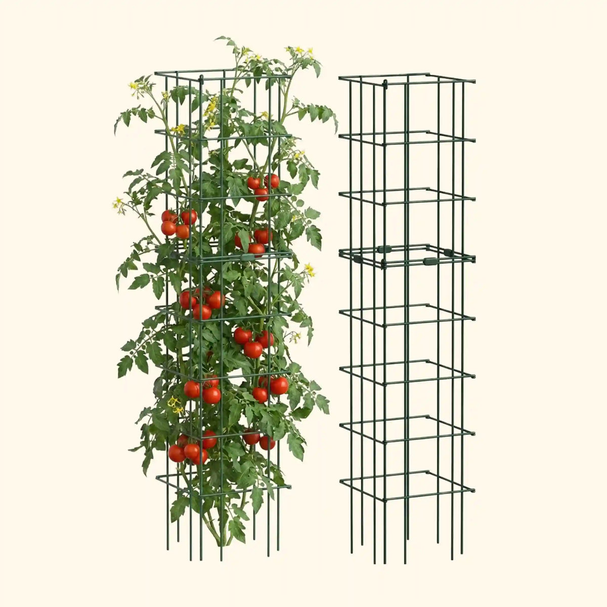 FlexGrow™ Modular Tomato Cage System - 14.5" Square