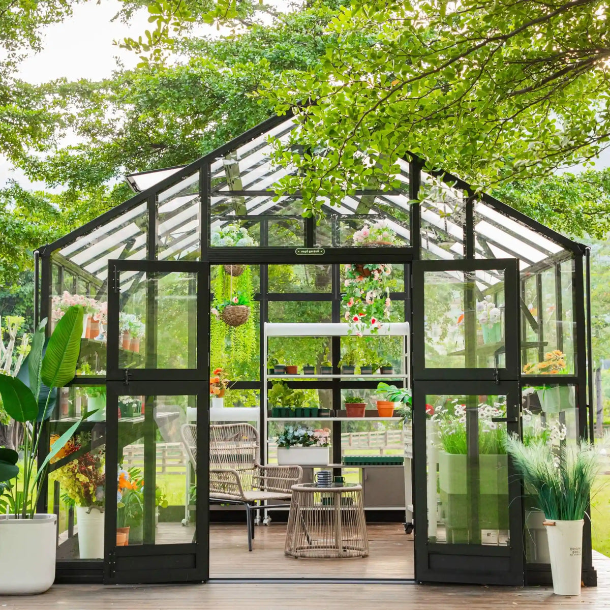 Vego Victorian Greenhouse - 10.5ft Wide