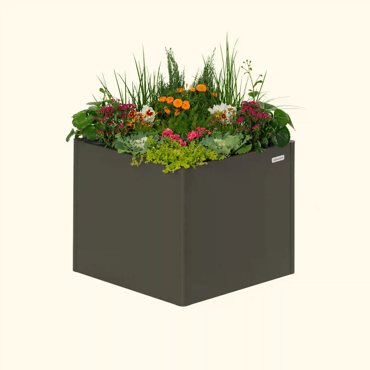 32" Extra Tall Modern Pro 42" x 42" Metal Raised Garden Bed