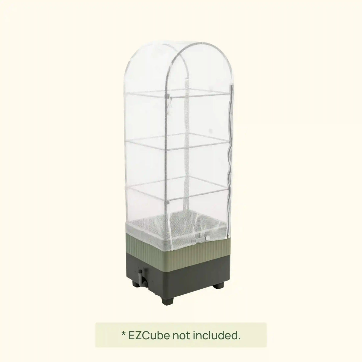 Mesh Cover & Trellis System for EZCube Planter 21" x 24"