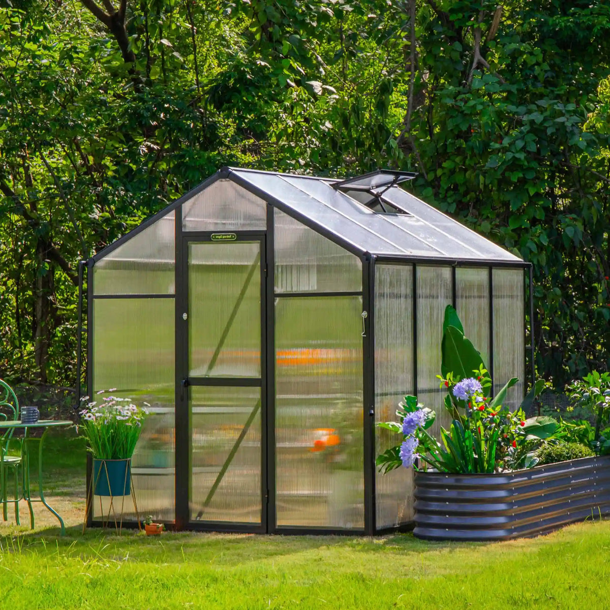 Vego Junior Victorian Greenhouse - 6.5ft Wide