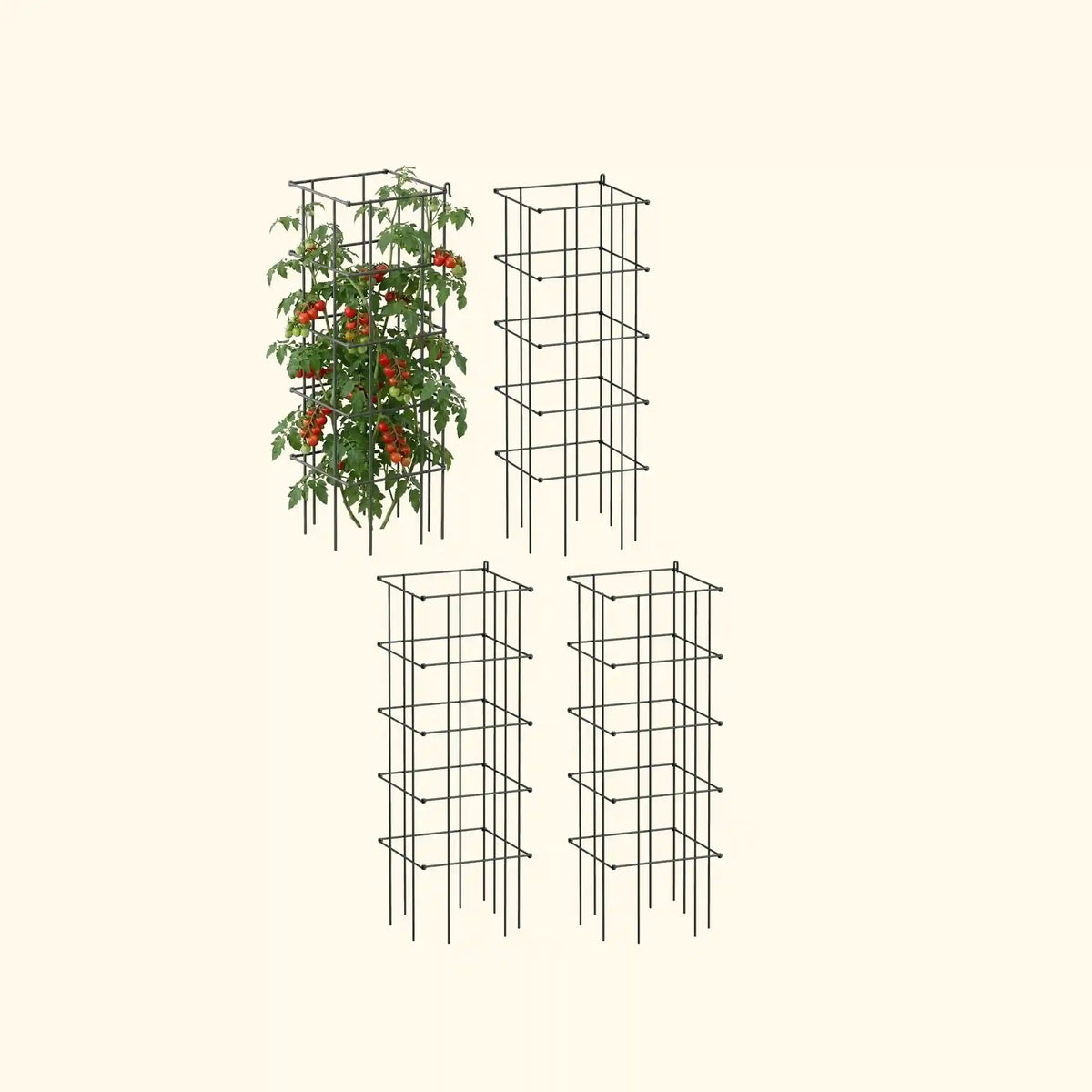 FlexGrow™ Tomato Cage - 11.5" Square