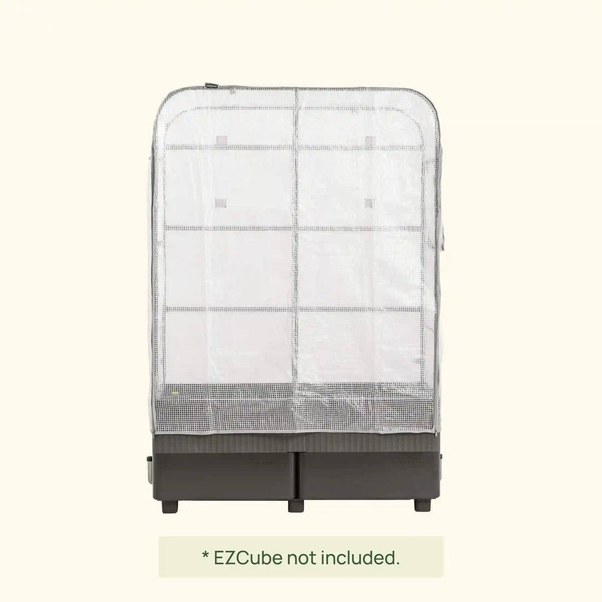 Greenhouse Frost Cover & Trellis System for EZCube Planter 21" x 48"