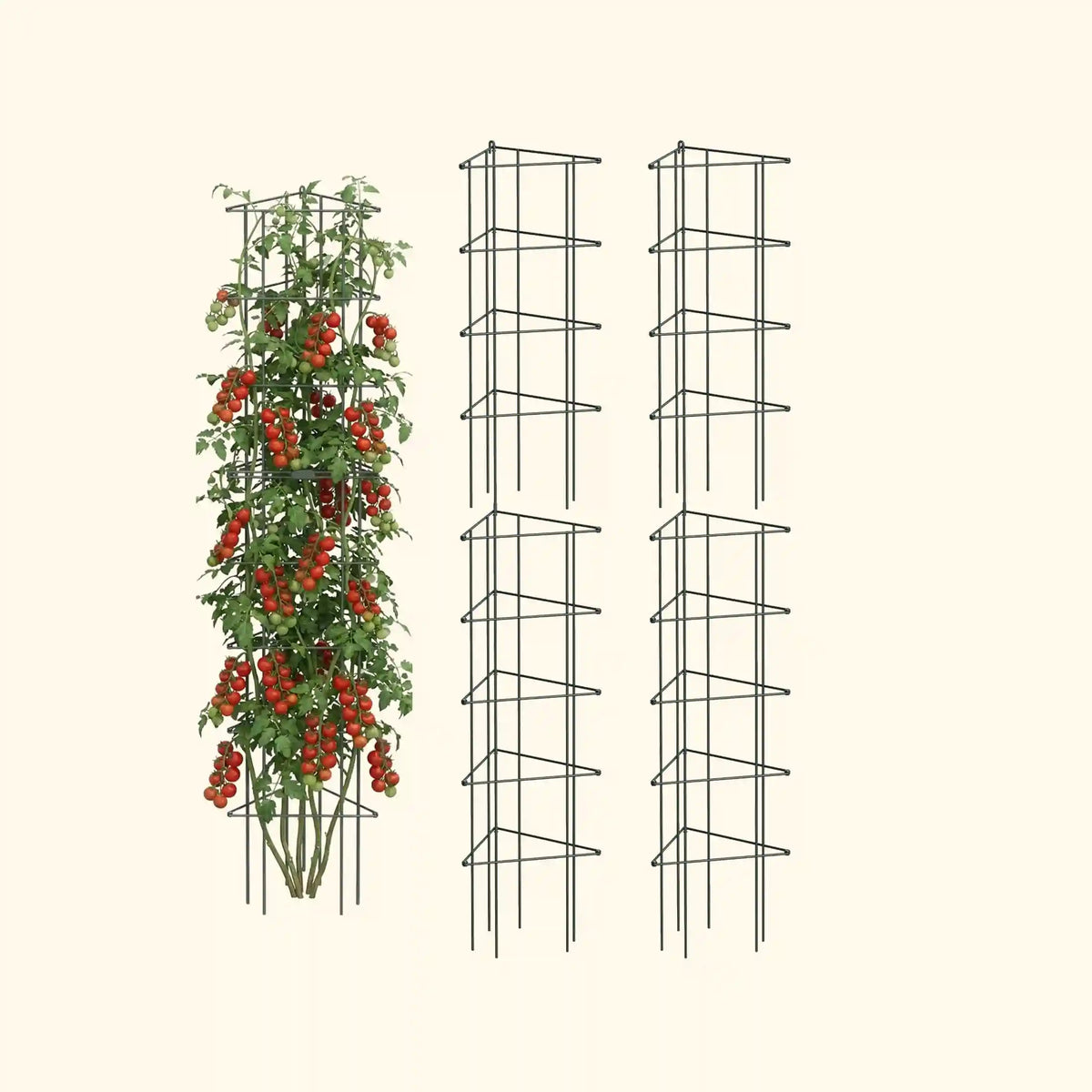 FlexGrow™ Modular 3-Panel Tomato Cage System - 14.5"
