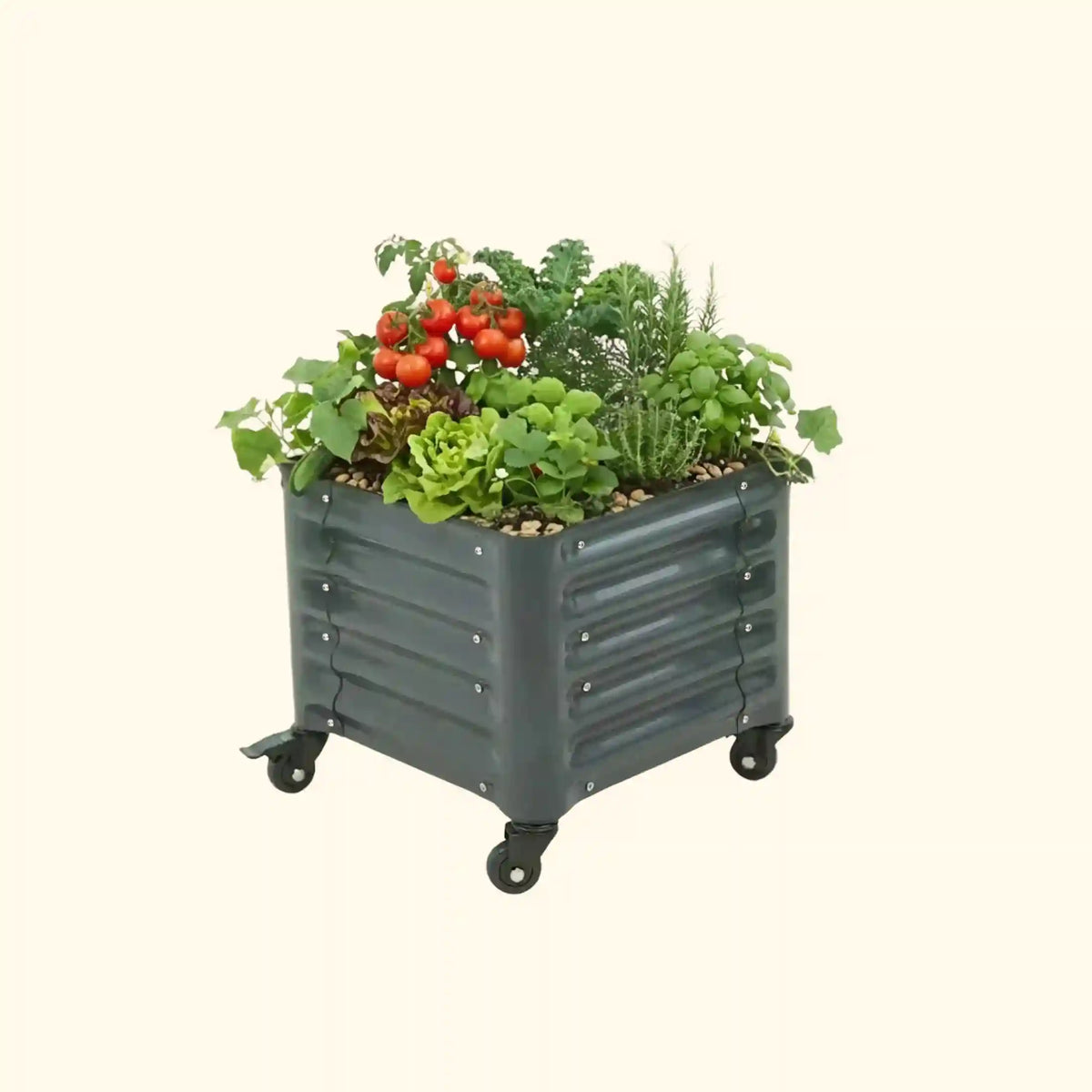 Classic Rolling Cube Planter - 1.75' x 1.75'