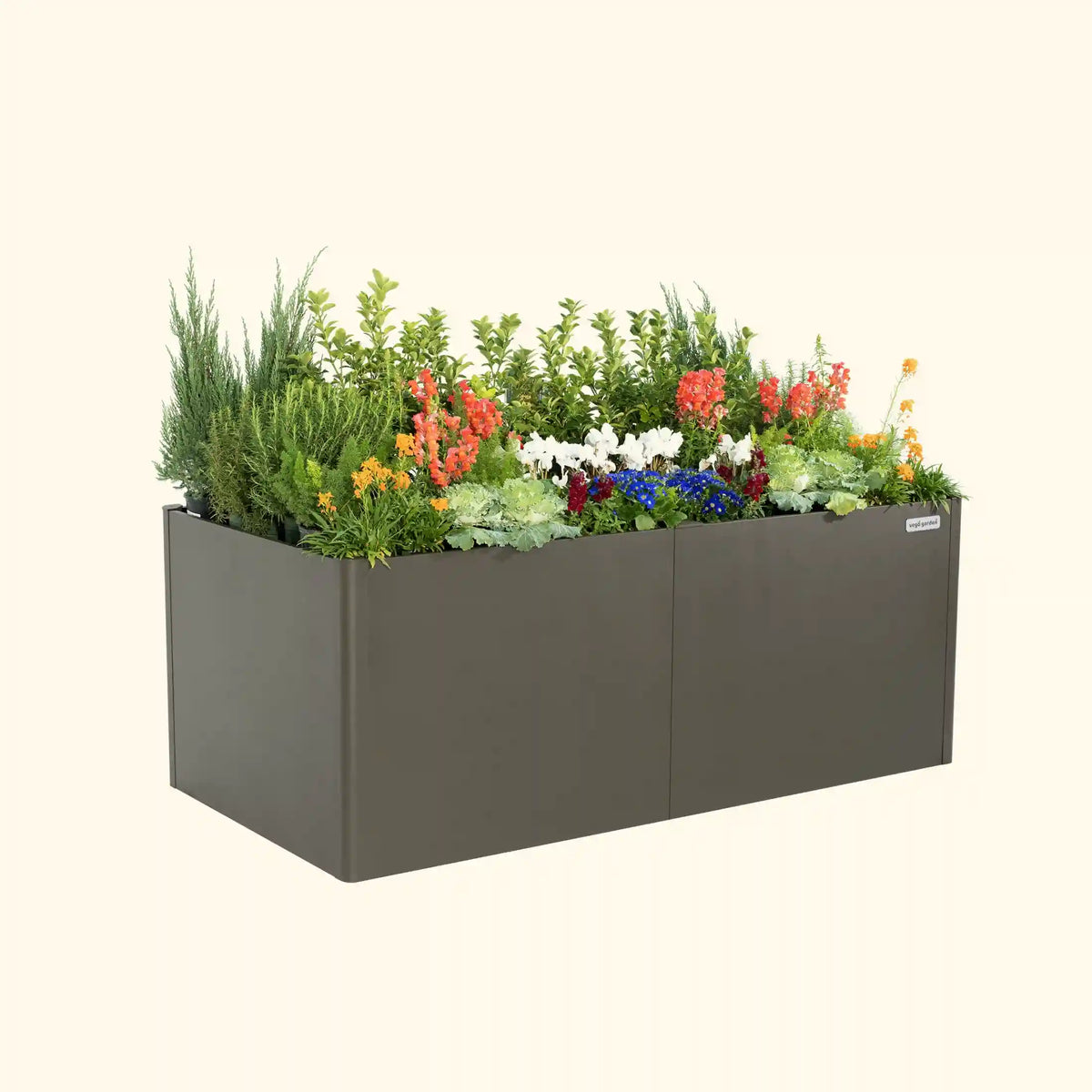 32" Extra Tall Modern Pro 42" x 83" Metal Raised Garden Bed
