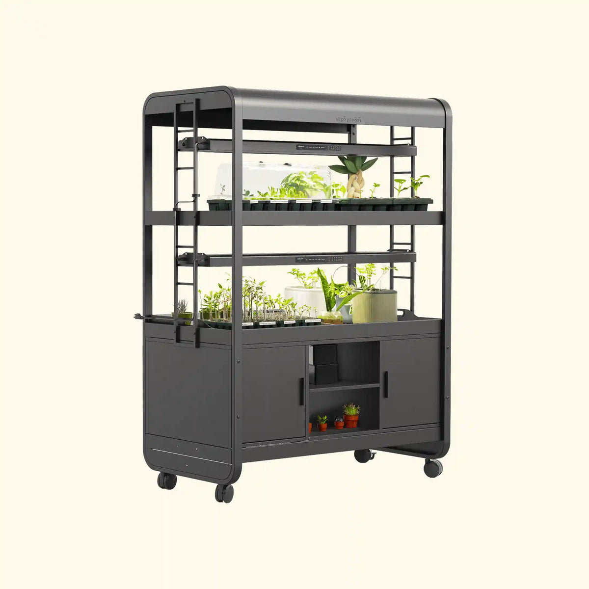Ultimate Grow Light Garden with Storage