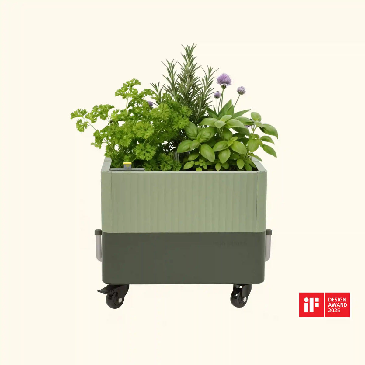 EZCube Self-Watering Rolling Planter 21" x 24"