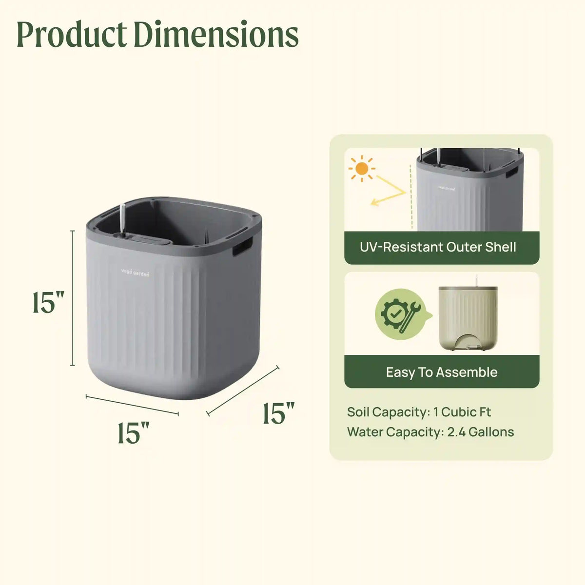 EZ Self-Watering Home Planter