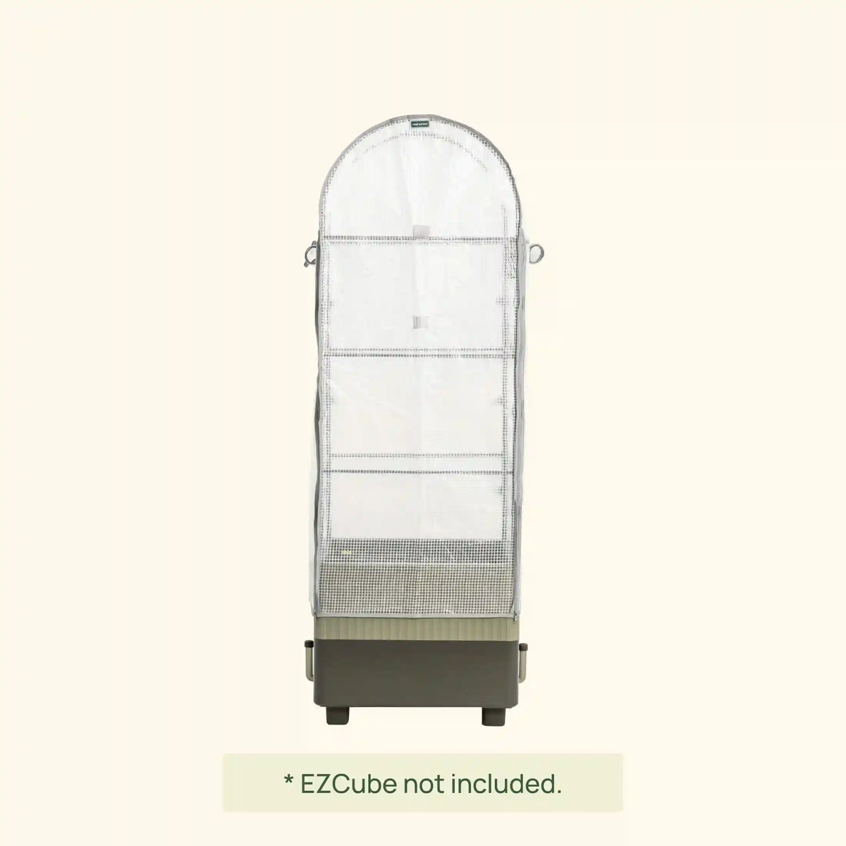 Greenhouse Frost Cover & Trellis System for EZCube Planter 21" x 24"