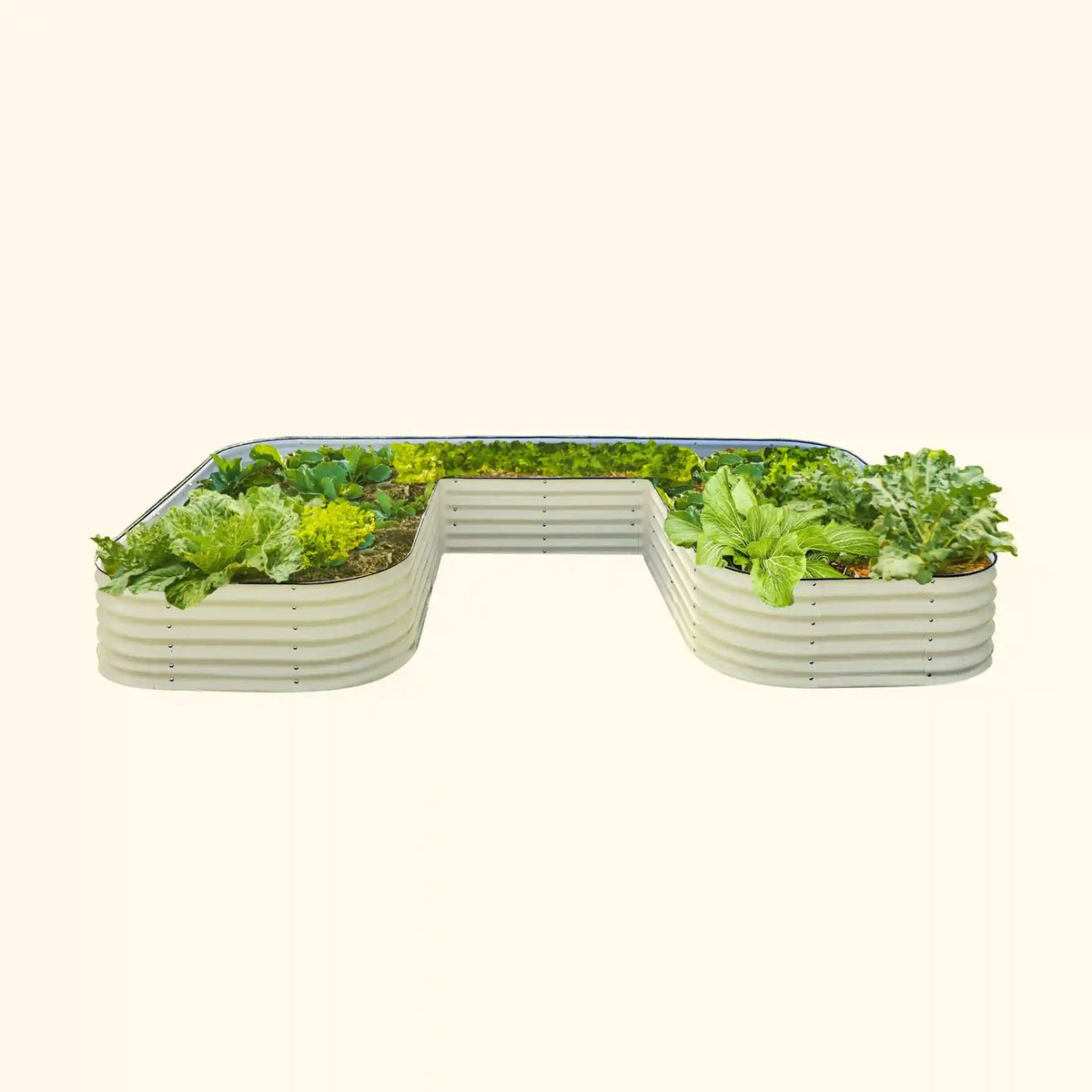 17" Tall U-Shaped Raised Garden Bed Kit - Jumbo Size