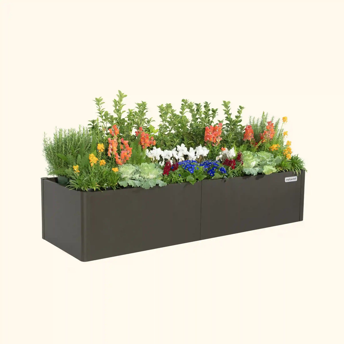 17" Tall Modern Pro 27" x 83" Metal Raised Garden Bed